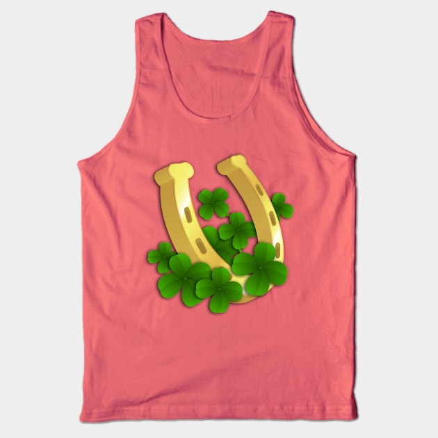 St. Patrick's Day Tank Top by valentinahramov